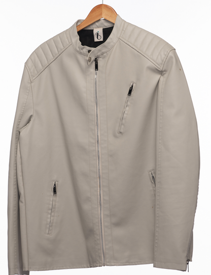 IVERFASHION PREMIUM FAUX LEATHER JACKET