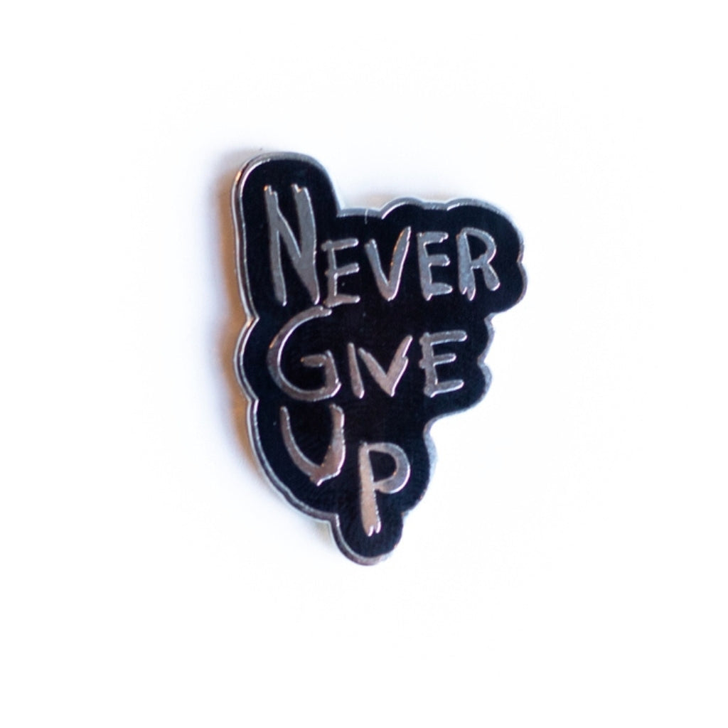 "Never Give Up" Pin - Wholesale Bundle