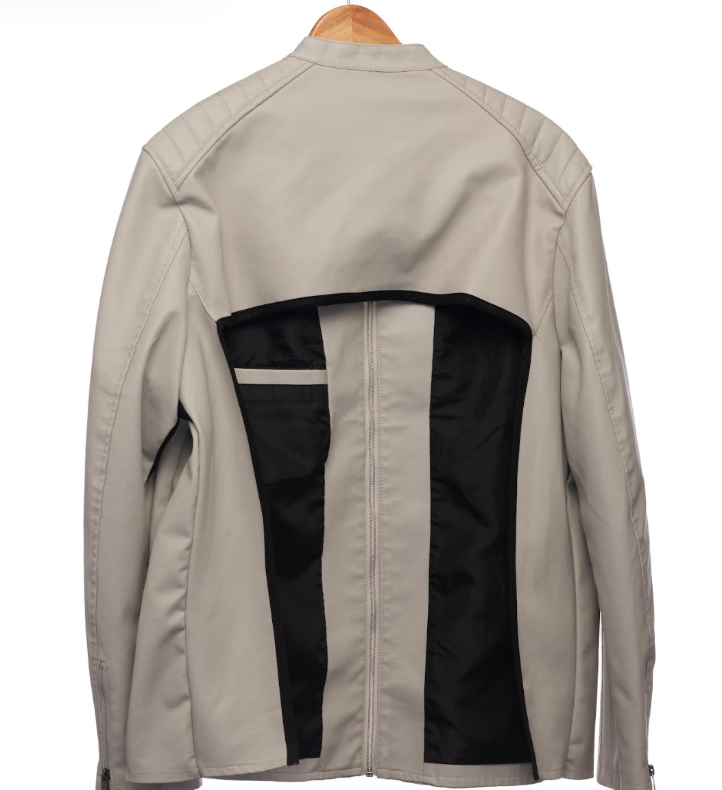 IVERFASHION PREMIUM FAUX LEATHER JACKET