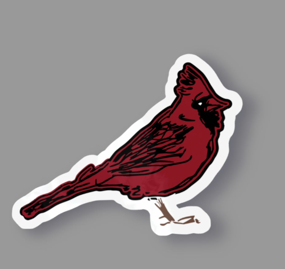 Cardinal Vinyl Decal